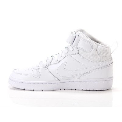 Nike Court Borough Mid 2 GS Total White CD7782-100