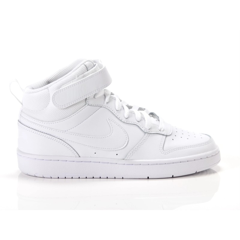Nike Court Borough Mid 2 GS Total White CD7782-100