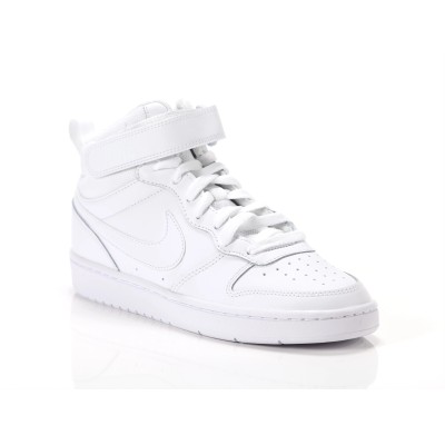 Nike Court Borough Mid 2 GS Total White CD7782-100