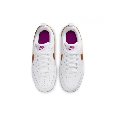 Nike Court Borough Low 2 GS White/Gold DQ5979-100