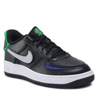 Nike Air Force Af1/1 GS Black/Metallic Silver/Lapis DH7341-001