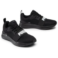Puma Wired Run Jr Black/White 374214-01