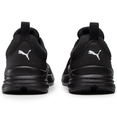 Puma Wired Run Jr Black/White 374214-01