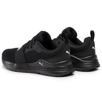 Puma Wired Run Jr Black/White 374214-01