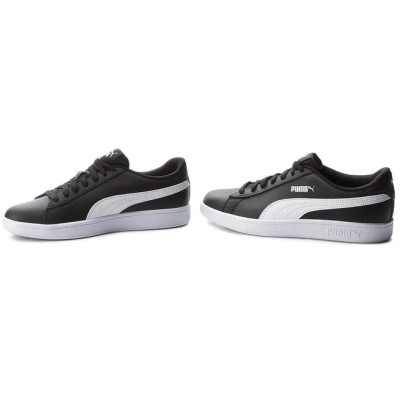 Puma Smash V2 UNISEX 365215-04 BLK/WHI