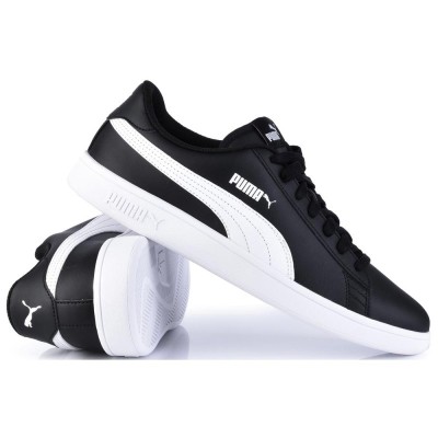 Puma Smash V2 UNISEX 365215-04 BLK/WHI