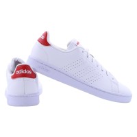 Adidas Advantage Uomo HR0235 White / Red