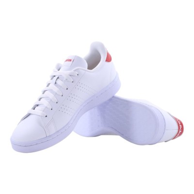 Adidas Advantage Uomo HR0235 White / Red