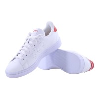 Adidas Advantage Uomo HR0235 White / Red