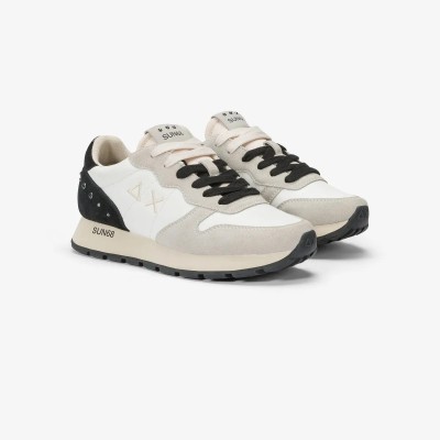 SUN68 DONNA Z44206 31 ALLY STUDS BIANCO PANNA