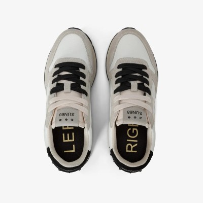 SUN68 DONNA Z44206 31 ALLY STUDS BIANCO PANNA