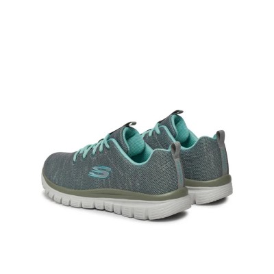 Skechers Twisted Fortune Donna 12614/GYMN Grigio