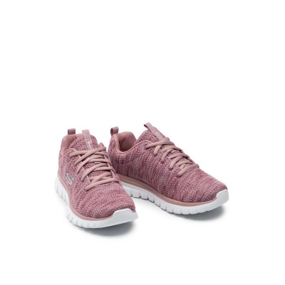 Skechers Twisted Fortune Donna 12614/MVE Rosa