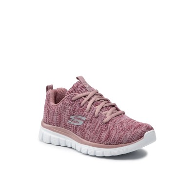 Skechers Twisted Fortune Donna 12614/MVE Rosa