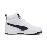 Puma Rebound V6 Mid JR Donna/Ragazzo 393831-02 White/Black
