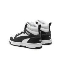 Puma Rebound V6 Mid JR Donna/Ragazzo 393831-01 Black/White