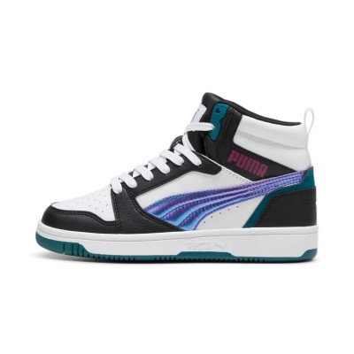 Puma Rebound V6 Mid Bouncy Sky JR Donna 398725-02 Black