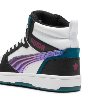 Puma Rebound V6 Mid Bouncy Sky JR Donna 398725-02 Black