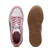 Puma Rebound Femme Low SD Donna 402593-02 Bianco/Rosa