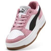 Puma Rebound Femme Low SD Donna 402593-02 Bianco/Rosa