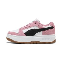Puma Rebound Femme Low SD Donna 402593-02 Bianco/Rosa