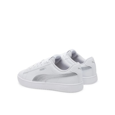 Puma Rickie Classic Jr Donna 394252-16 Bianco/Silver