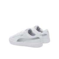 Puma Rickie Classic Jr Donna 394252-16 Bianco/Silver