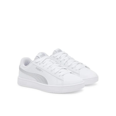 Puma Rickie Classic Jr Donna 394252-16 Bianco/Silver
