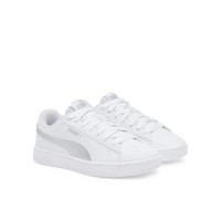 Puma Rickie Classic Jr Donna 394252-16 Bianco/Silver