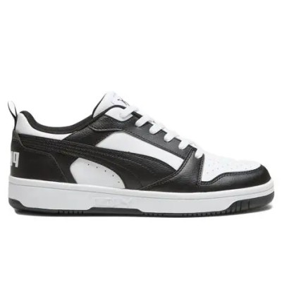 Puma Rebound V6 Low Black White 392328 01