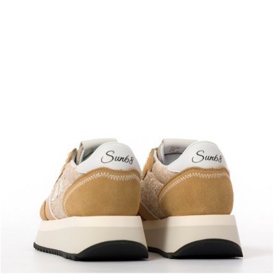 Sun68 Z35209 big ally flower 16 beige