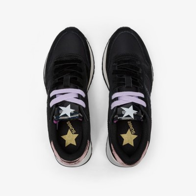 Sun68 Z45217 stargirl glitter logo 11 nero