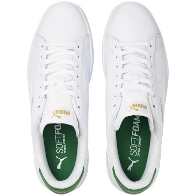 Puma Smash V2 L Unisex 365215-36 White/Green