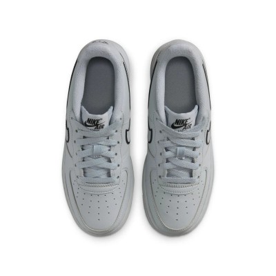 Nike Air Force 1 GS IF6158-077 Grigio Light Smoke Grey/Black