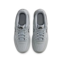 Nike Air Force 1 GS IF6158-077 Grigio Light Smoke Grey/Black