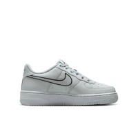 Nike Air Force 1 GS IF6158-077 Grigio Light Smoke Grey/Black