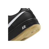 Nike Air Force 1 GS HQ1911-001 Black/White/Gum Brown