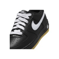 Nike Air Force 1 GS HQ1911-001 Black/White/Gum Brown