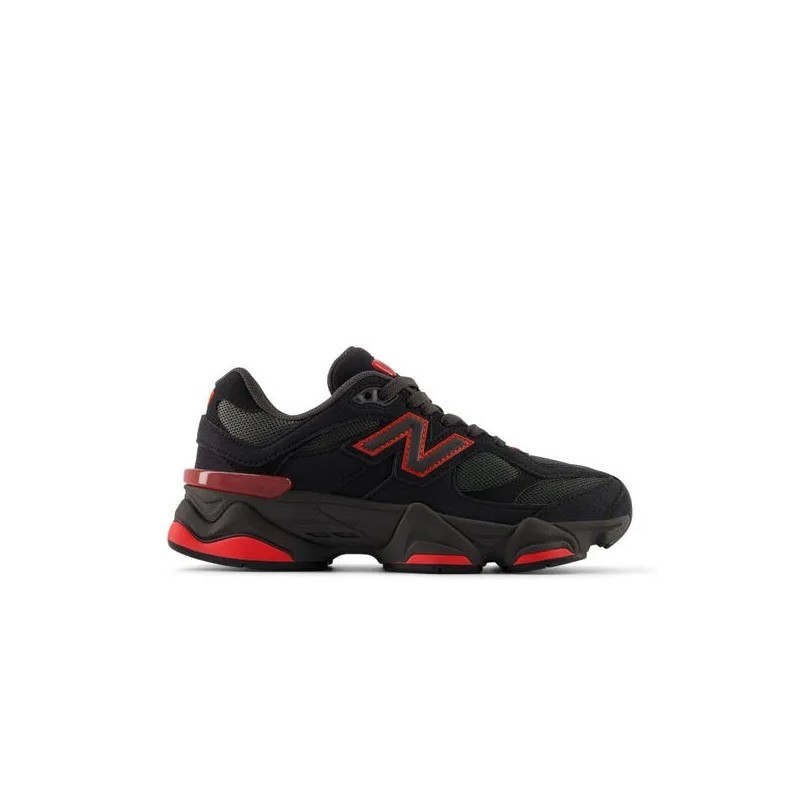 New Balance 9060 GC9060JR Nero/Rosso